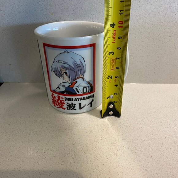 Vintage Anime 90s NERV Evangelion Rei Ayanami Mug - Picture 7 of 7